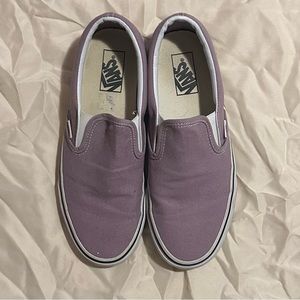 Lavender Slip-On Vans